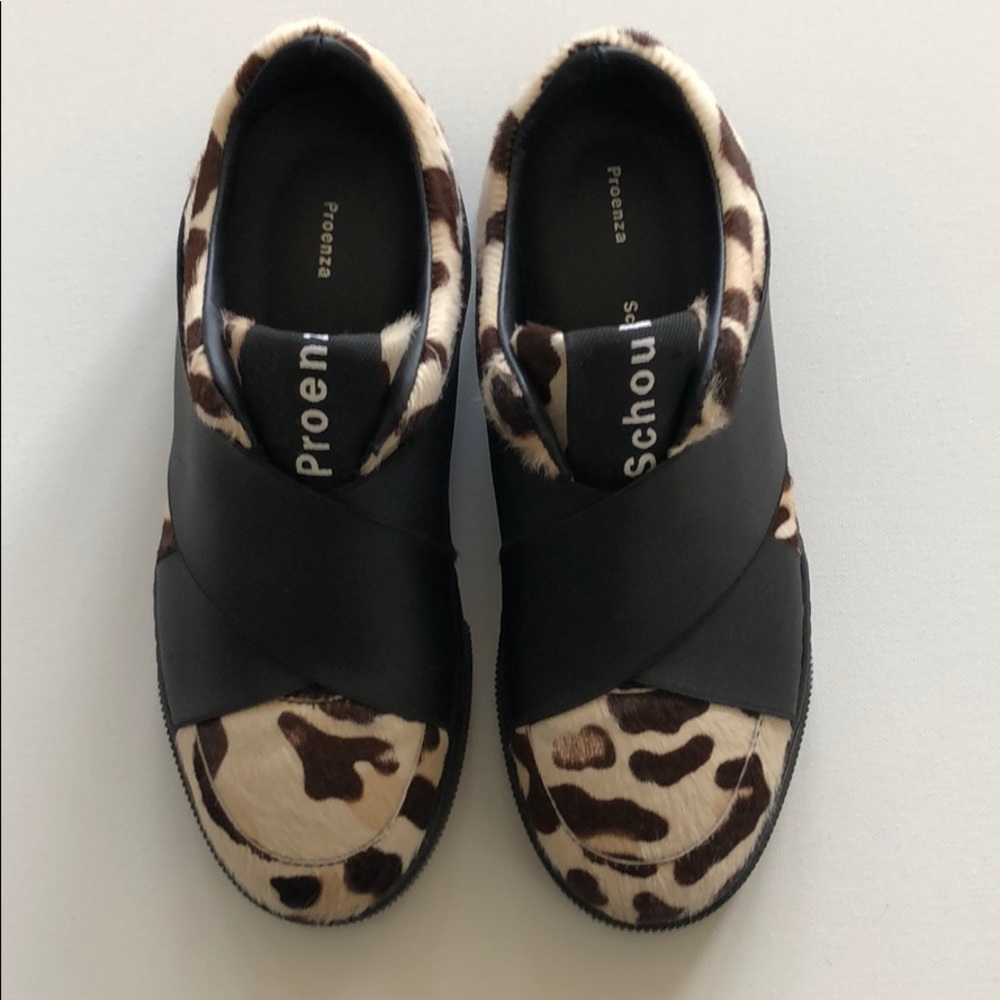 Proenza Schouler leopard tennis shoes